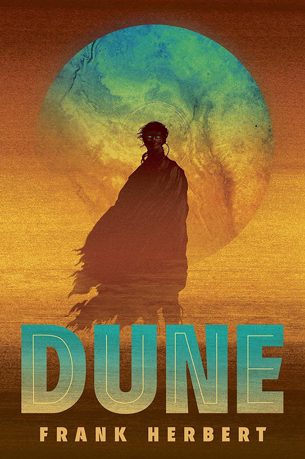 Dune written by Frank Herbert, Cover art by Matt Griffin