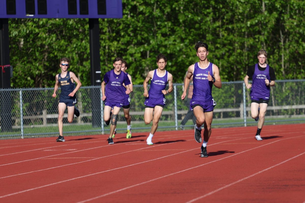 Taking the track at Districts